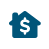 Re-mortgage Buyer White Icon